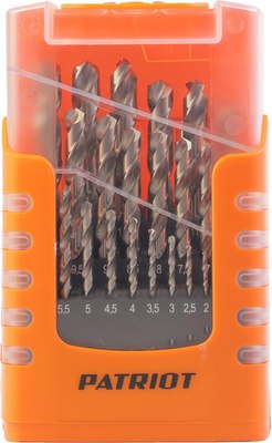 Набор сверл PATRIOT HSS 1.0-13.0мм / 815010546 - фото