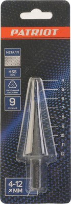 Сверло PATRIOT 4-12мм HSS / 815010701
