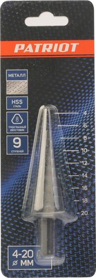 Сверло PATRIOT 4-20мм HSS / 815010702