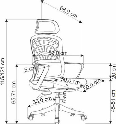 Кресло офисное Halmar Vesuvio 2