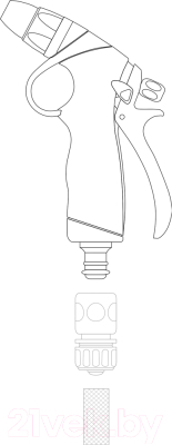 Распылитель для полива FLO 89193