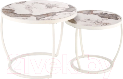 Комплект журнальных столиков Halmar Ines / V-CH-INES-LAW-BEZOWY - фото