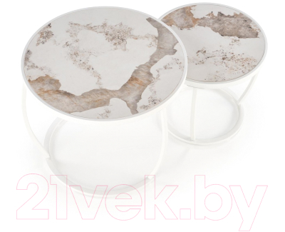 Комплект журнальных столиков Halmar Ines / V-CH-INES-LAW-BEZOWY