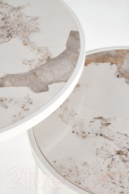 Комплект журнальных столиков Halmar Ines / V-CH-INES-LAW-BEZOWY