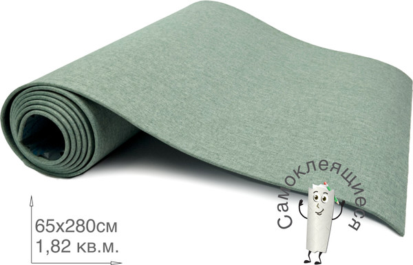 Пленка самоклеящаяся универсальная Самоклейкин Льняные / LV-107