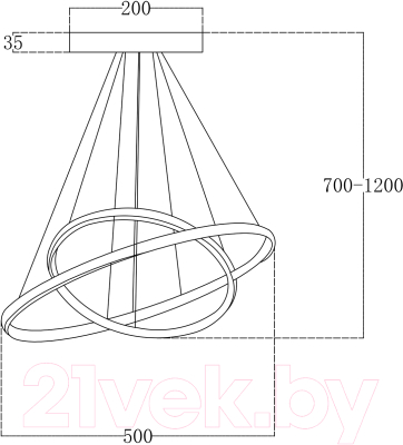Потолочный светильник ESCADA 10228/2 LED