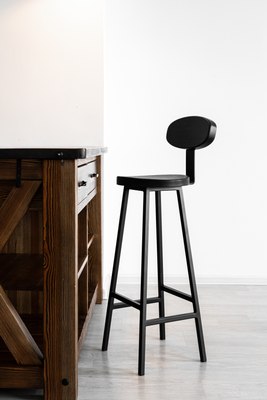 Стул барный Stal-Massiv SMH-S65 со спинкой