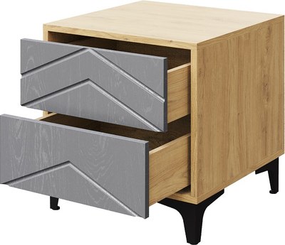 Прикроватная тумба Мебель-КМК 2Я Тиана 0967.19