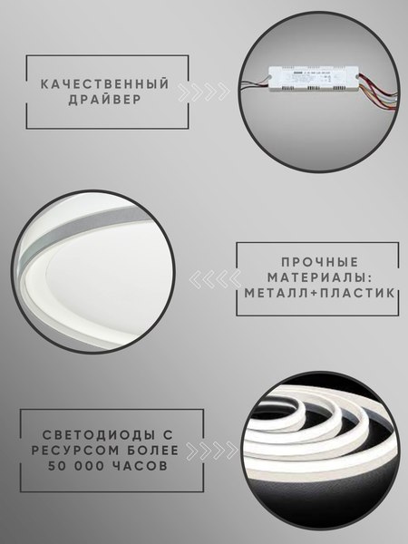 Потолочный светильник Aitin-Pro HY61084 2x60Вт