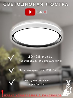Потолочный светильник Aitin-Pro HY61001 2x60Вт
