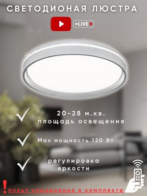 Потолочный светильник Aitin-Pro HY61001 2x60Вт
