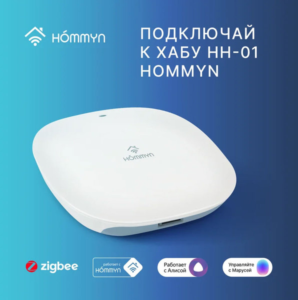 Умное реле Hommyn Zigbee RLZBNN01