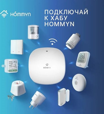 Умное реле Hommyn Zigbee RLZBNN02