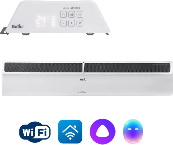 Конвектор Ballu Plinth Transformer BEC/PL-1500 (инверторное управление, с шасси)