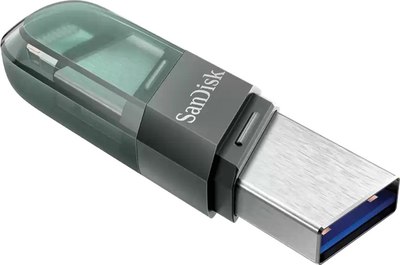 USB flash накопитель SanDisk iXpand Flip 64GB (SDIX90N-064G-GN6NN) - фото