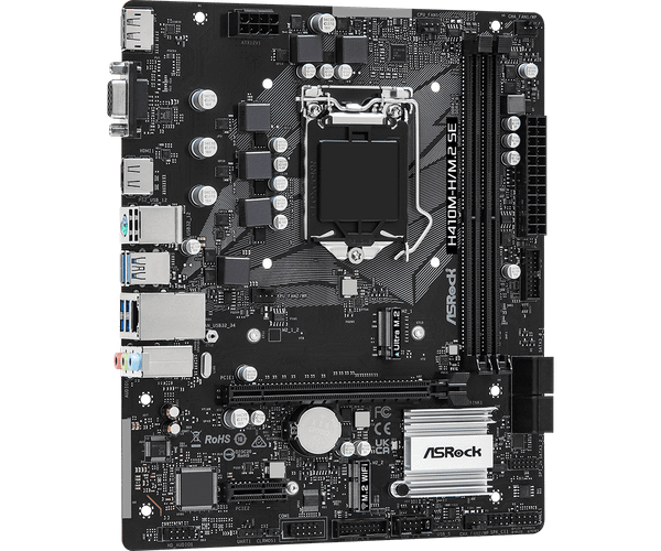 Материнская плата AsRock H410M-H M.2 SE