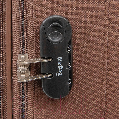 Чемодан на колесах Mr.Bag 338-13350/4-20BRW