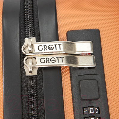 Чемодан на колесах Grott 340-619-18PNK