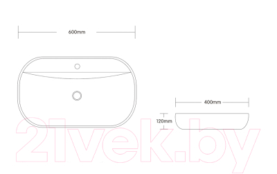 Умывальник Cerutti CR0074