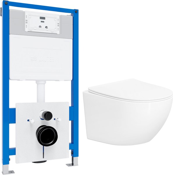 Унитаз подвесной с инсталляцией Lauter Sulzdorf - фото