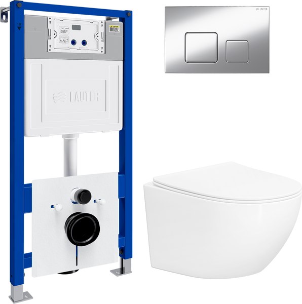 Унитаз подвесной с инсталляцией Lauter Sulzdorf