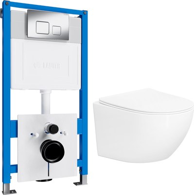 Унитаз подвесной с инсталляцией Lauter Sulzdorf - фото
