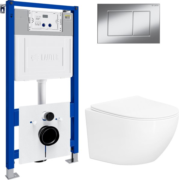 Унитаз подвесной с инсталляцией Lauter Sulzdorf - фото