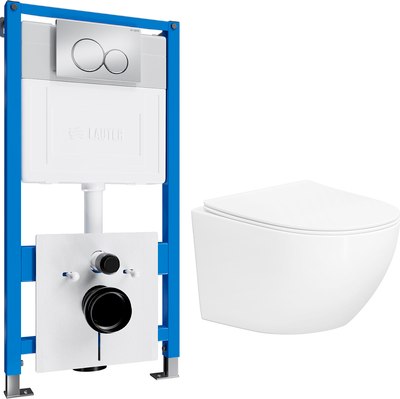 Унитаз подвесной с инсталляцией Lauter Sulzdorf - фото