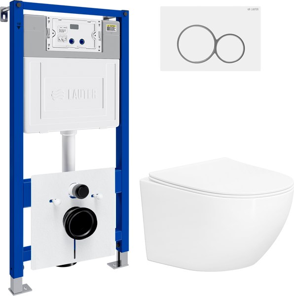 Унитаз подвесной с инсталляцией Lauter Sulzdorf