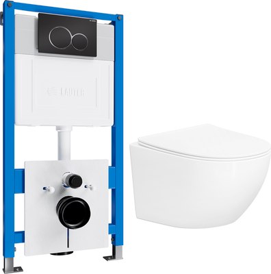 Унитаз подвесной с инсталляцией Lauter Sulzdorf - фото
