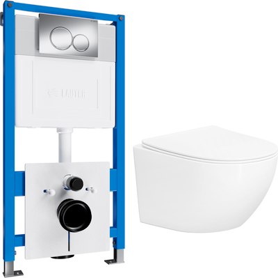 Унитаз подвесной с инсталляцией Lauter Sulzdorf - фото