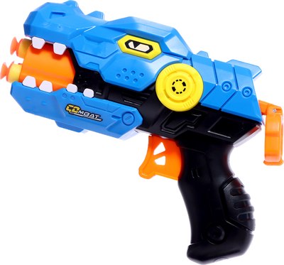 Бластер игрушечный Автоботы Дино битва с мягкими пулями / 9791941 - фото