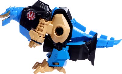 Бластер игрушечный Автоботы Дино битва с мягкими пулями / 9791941