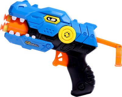 Бластер игрушечный Автоботы Дино битва с мягкими пулями / 9791941