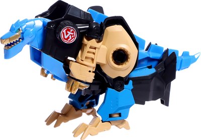 Бластер игрушечный Автоботы Дино битва с мягкими пулями / 9791941