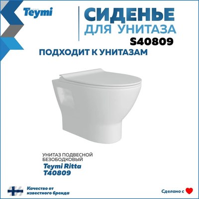 Сиденье для унитаза Teymi S40809