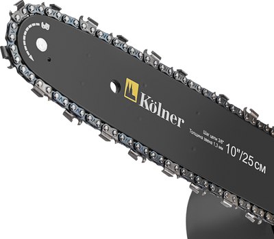 Пила цепная аккумуляторная Kolner KCS 18BL-25-2K
