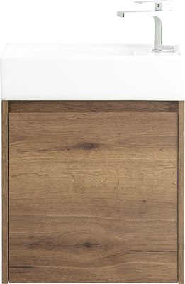Тумба с умывальником BelBagno Kraft MINI-500/260-1A-SO-RT-L + 7045-KL - фото