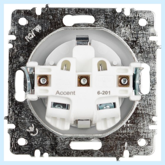 Розетка INTRO Accent 6-201-01 / Б0063653