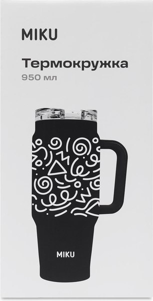 Термокружка Miku TH-MG-900-BWLN