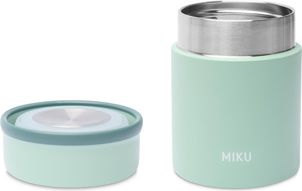 Термос для еды Miku TH-FD-440-LGR