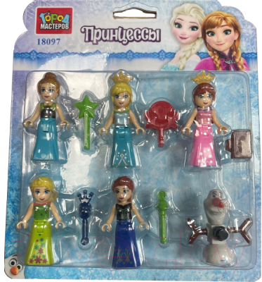 Элемент конструктора Город мастеров Фигурки фроузен / 18097-ZH - фото