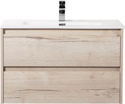 Тумба с умывальником BelBagno Kraft-800-2C-SO-RGB + LOV-800-LVB - фото