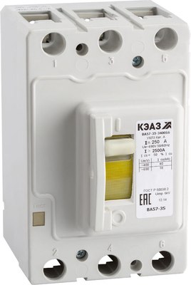 Выключатель автоматический КЭАЗ ВА57-35-340016-40А-400-690AC-УХЛ3 / 108667 - фото