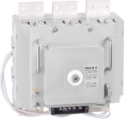 Выключатель автоматический КЭАЗ ВА55-43-334730-2000А-690AC-НР230AC/220DC-ПЭ230AC-УХЛ3 / 108117 - фото