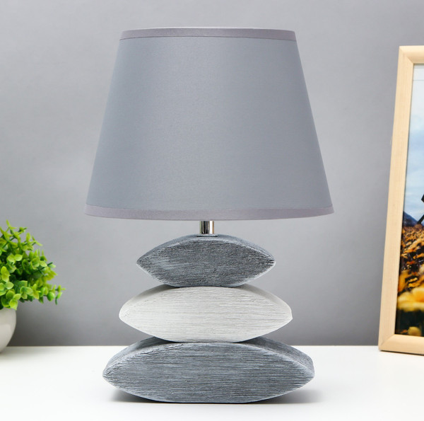 Прикроватная лампа Risalux Сад камней: серый асфальт 2800113