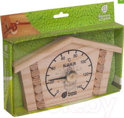 Термометр для бани Банные Штучки Избушка / 18014