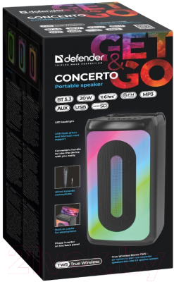 Портативная колонка Defender Concerto / 65084