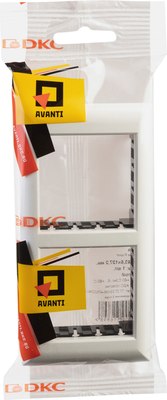 Рамка для выключателей и розеток DKC Avanti 4400914