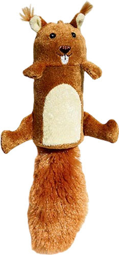 Игрушка для собак Gigwi Catch & Fetch Белка с большой пищалкой 75015 - фото